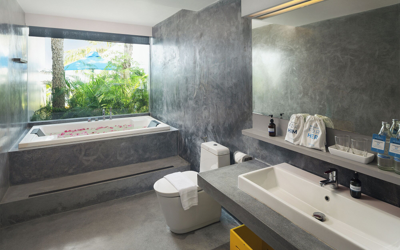 Bathroom 5, Explorar Koh Phangan - Adults Only Resort and Spa, Ko Phangan