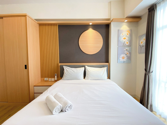 Bedroom 2, Best Homey 1Br At 52Th Floor Vasanta Innopark Apartment, Cikarang