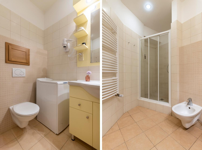 Bathroom 2, Bohemian Dreams Apartments and Suites by Dwellfort, Praha 2
