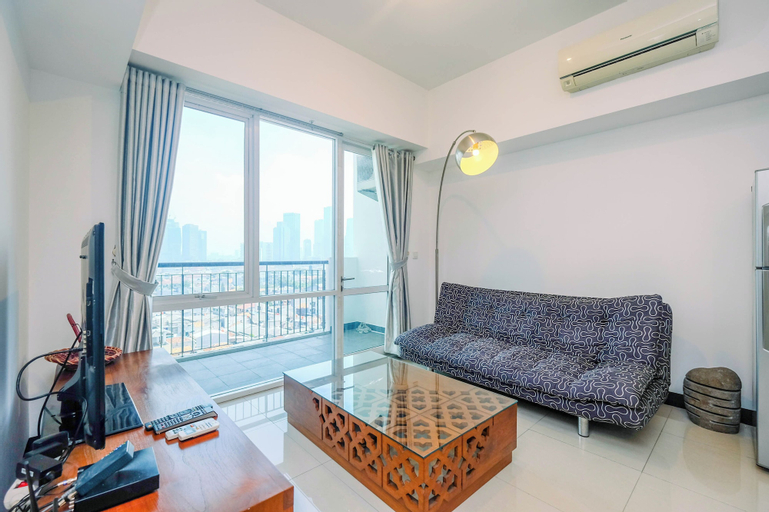 Bedroom 1, Homey And Warm 1Br Apartment At Ambassade Kuningan, South Jakarta