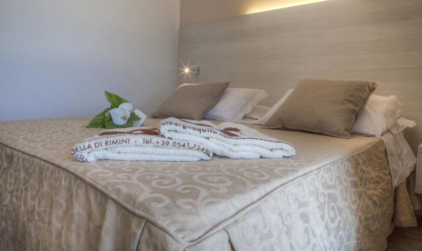 Bedroom 2, Albergo Aquila, Rimini