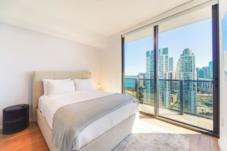 Bedroom 3, Apt Near Miami's Top Events at Bayfront, Miami-Dade