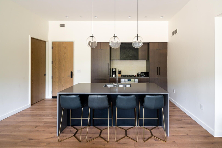 Private kitchen 3, 221 Lakelodge 2 Bedroom Condo by Moonlight Basin Lodging, Madison