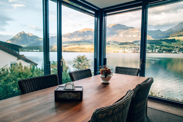 Others 5, Luxury loft on top of Villa Wilen with tremendous views by the lake, Obwalden