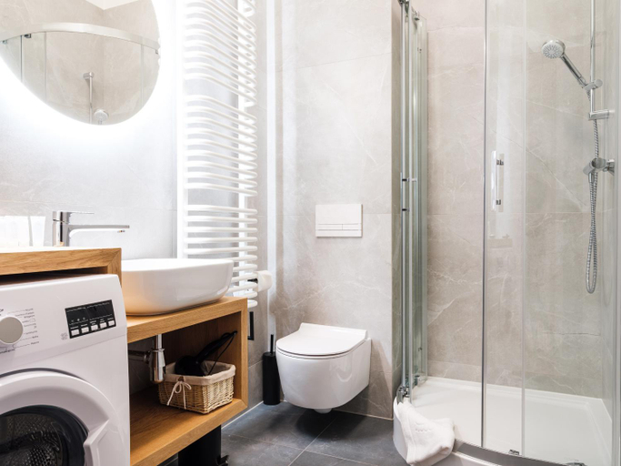 Bathroom 4, Aparthotel Inspire Miodova Residence, Kraków City