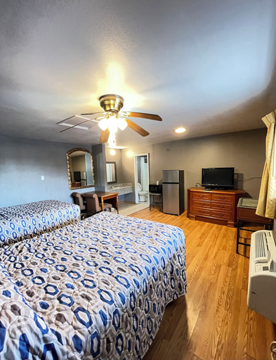 Bedroom 3, Westerner Motel, West Baton Rouge