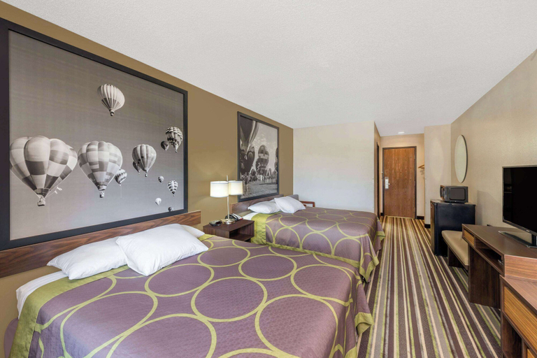 Bedroom 3, Super 8 by Wyndham Roswell, Chaves
