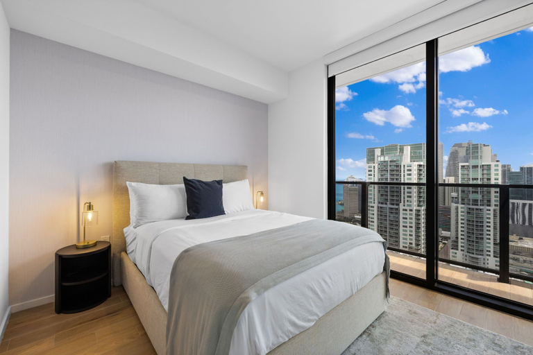 Bedroom 3, Luxurious Condo Downtown Miami Heart, Miami-Dade