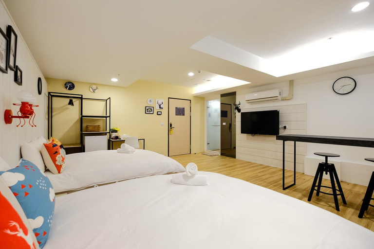 Bedroom 2, ColorFun inn, Kaohsiung
