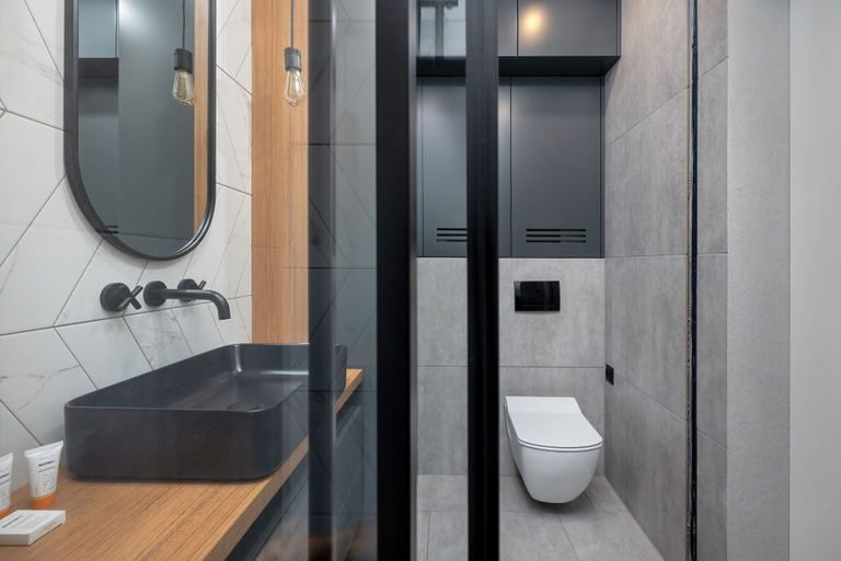 Bathroom 4, Gdynia Downtown Apartment by Renters, Gdynia