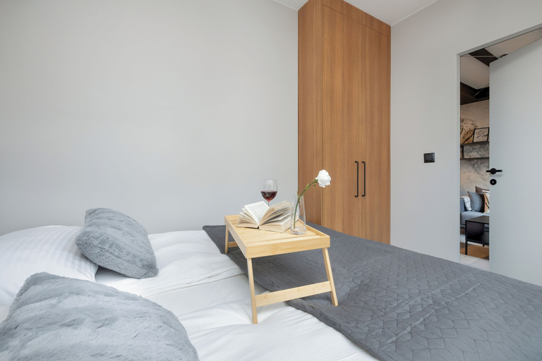 Bedroom 3, Gdynia Downtown Apartment by Renters, Gdynia