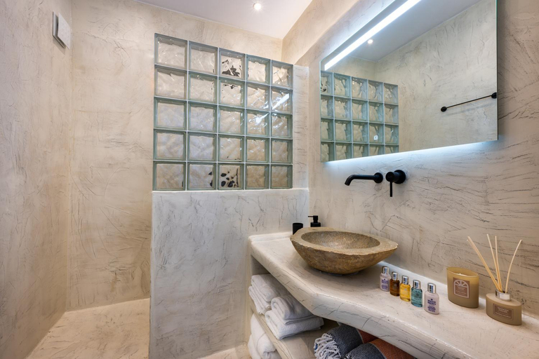 Bathroom 5, Siete Mares Luxury Suites, South Aegean