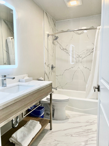 Bathroom 5, Nob Hill Motor Inn, San Francisco