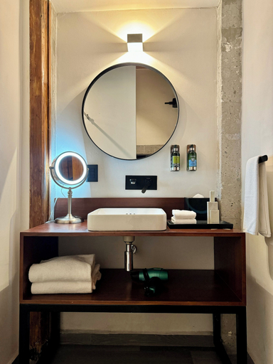Bathroom 5, Casa de la Luz Hotel Boutique, Mexico City