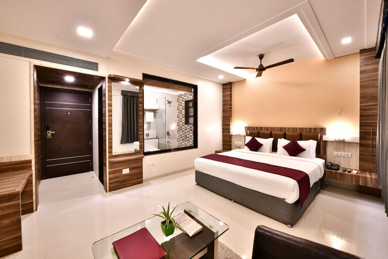 Bedroom 3, Click Hotel Sagar Plaza Chakan, Pune, Pune