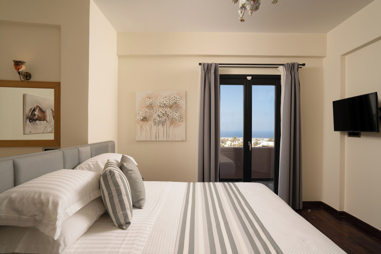 Bedroom 3, Golden Moments Luxury Stone Villas., South Aegean