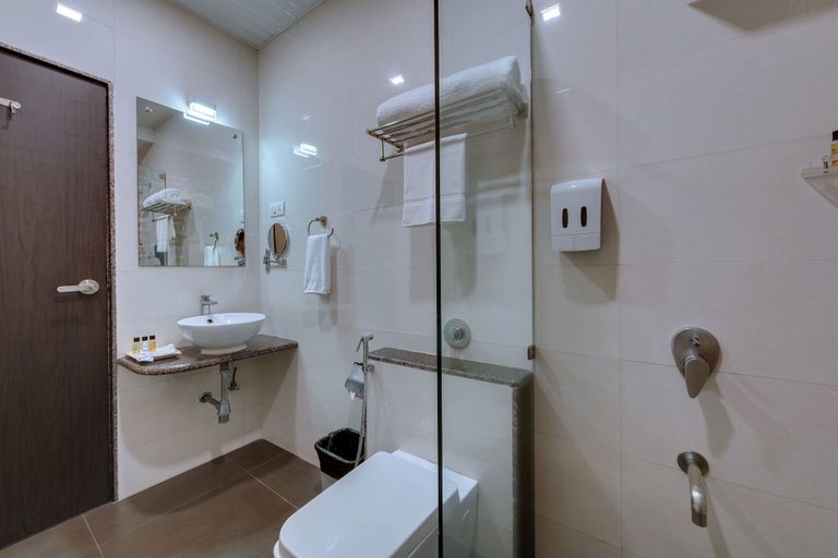 Bathroom 4, Click Hotel Sagar Plaza Chakan, Pune, Pune