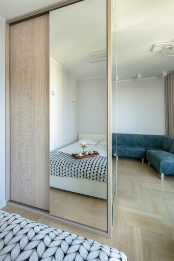Bedroom 3, Apartment With Balcony by Renters, Kraków City