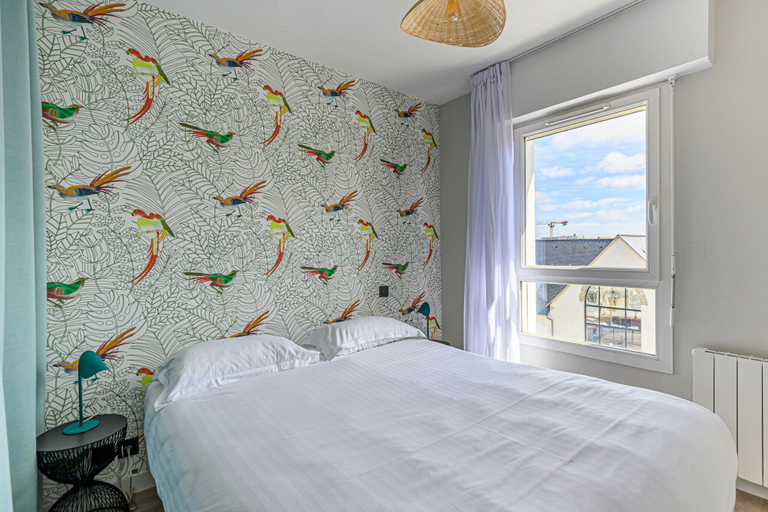 Bedroom 3, Appart Hôtel Le Liberté, Morbihan