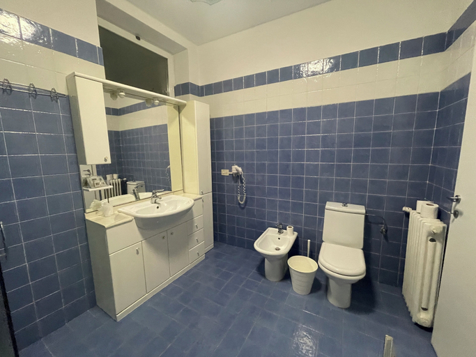 Bathroom 4, Hotel Central Giacomini, Brescia