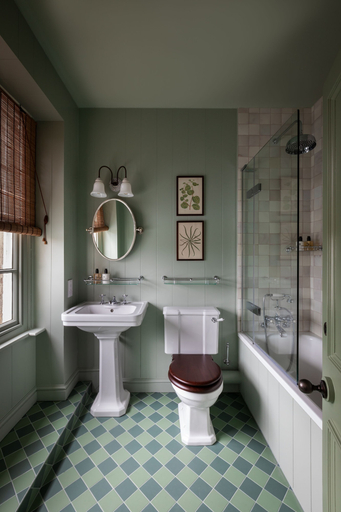 Bathroom 4, Cavendish Hotel, Derbyshire
