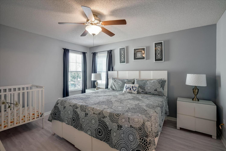 Bedroom 3, 7 Bed Room Vacation Villa With Private Pool Near Disney, Osceola