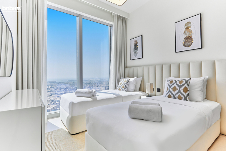 Bedroom 2, bnbme | Forte | 2 BDR, Dubai