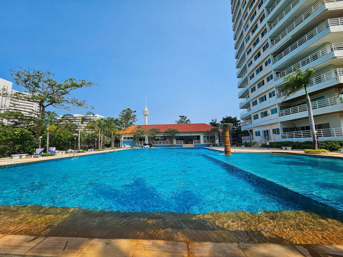 Sport & Beauty 5, View Talay 5 - Beachfront Ocean View - High Floor & Huge Pool, Pattaya
