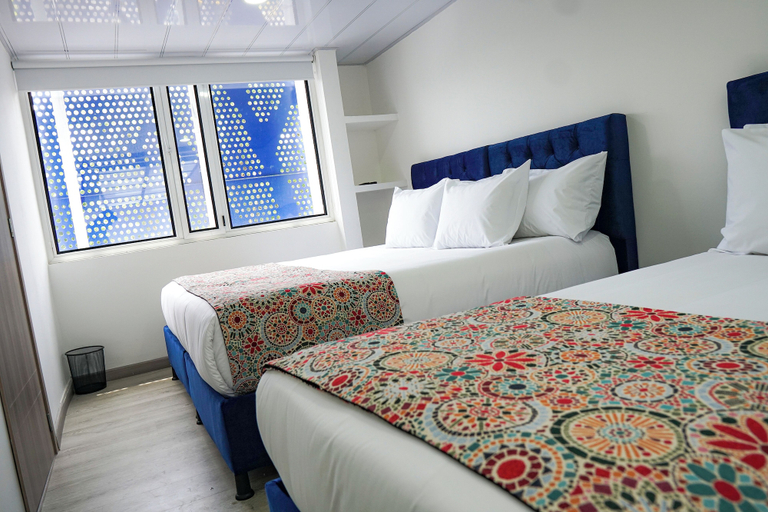 Bedroom 5, Hotel Sky Blue, Manizales