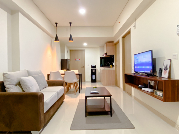 Others 2, Homey 2BR with Work Space at Meikarta Apartment By Travelio, Cikarang