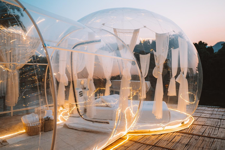 Food & Drinks 3, The Three Bubble Houses, Sai Yok