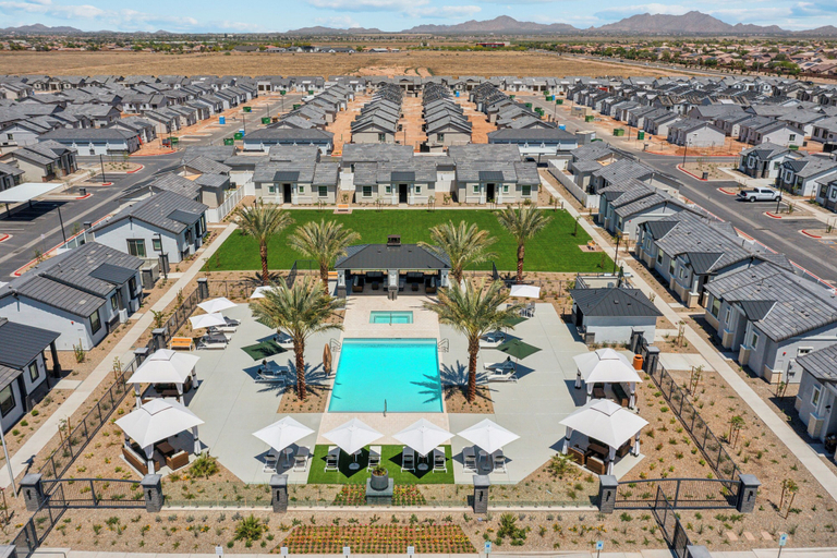 Exterior & Views 2, Luminous Sunrise Home with Pool and BBQ, Pinal