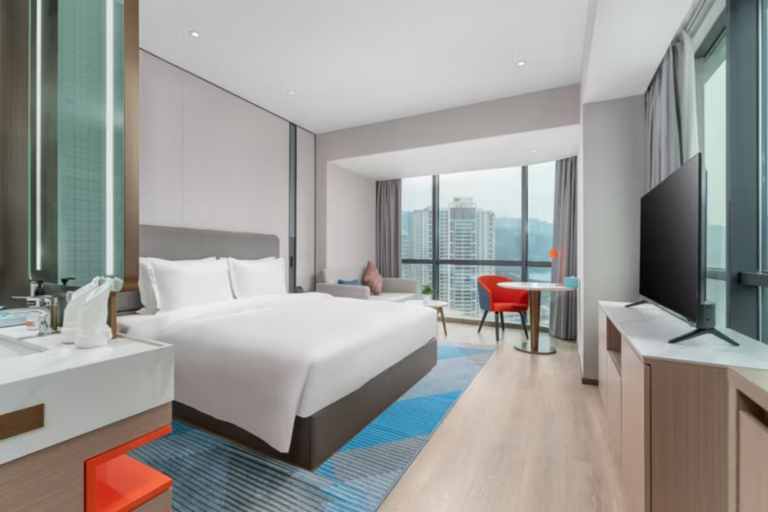 Bedroom 2, Holiday Inn Express BAZHONG CENTER, Bazhong