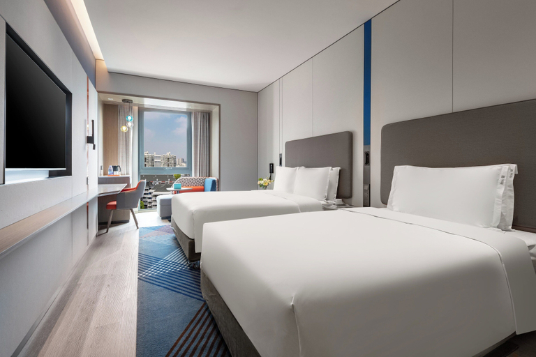 Bedroom 5, Holiday Inn Express SHANGHAI CHANGFENG PARK, Shanghai
