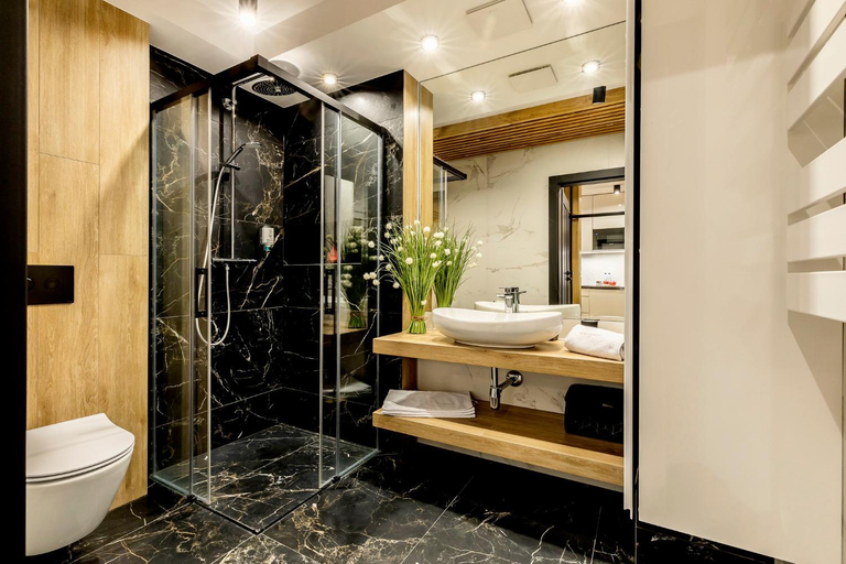 Bathroom 3, TatryTop Apartamenty przy stoku Bialka Ski, Tatra