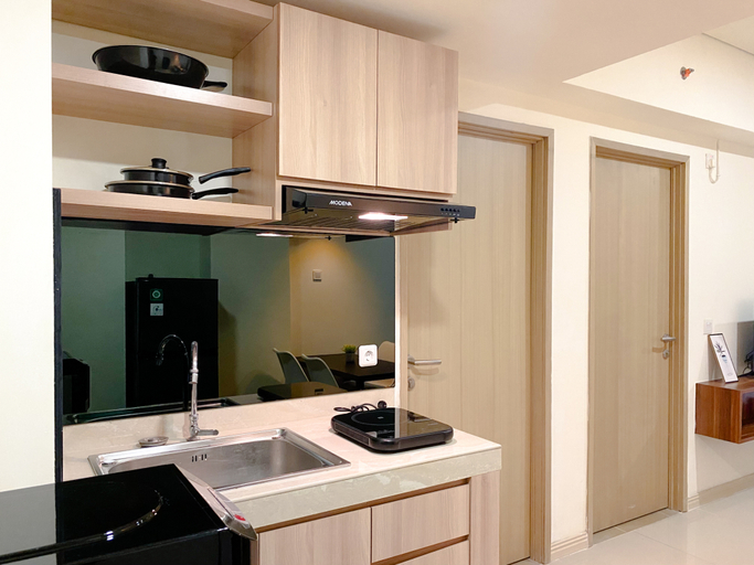 Others 4, Homey 2BR with Work Space at Meikarta Apartment By Travelio, Cikarang