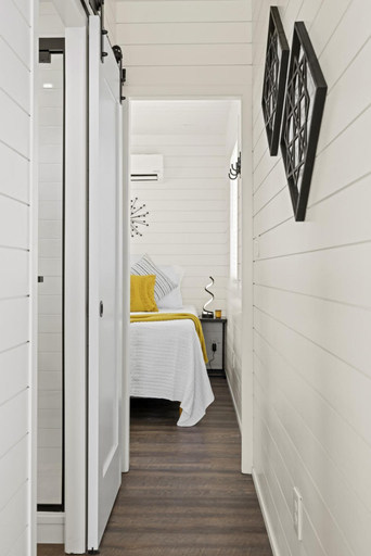 Bedroom 3, New The Yellow Beacon-luxury Shipping Container, Gillespie