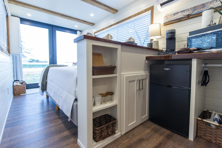 Bedroom 3, New The Lone Star Shipping Container, Gillespie