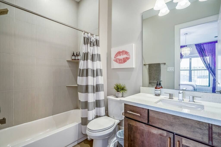 Bathroom 4, Luxury Downtown Home w Rooftop Deck in the Skyline, Houston