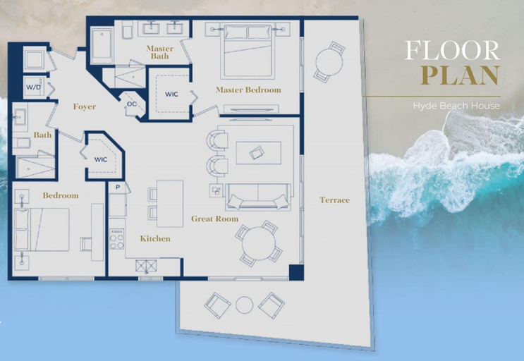 Room 4, Luxury 2Br Front Ocean Bay View Amazing Pools, Broward
