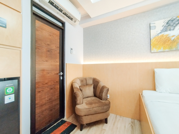 Bedroom 2, Best Choice Studio Room Apartment at Gateway Pasteur By Travelio, Bandung