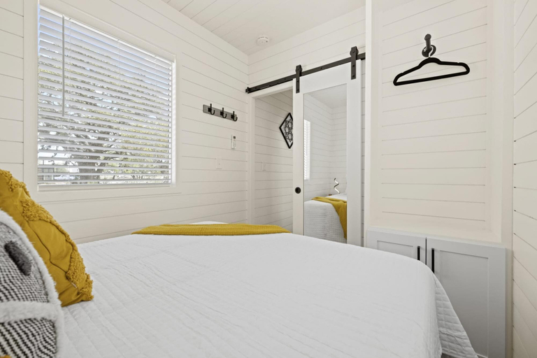 Bedroom 2, New The Yellow Beacon-luxury Shipping Container, Gillespie