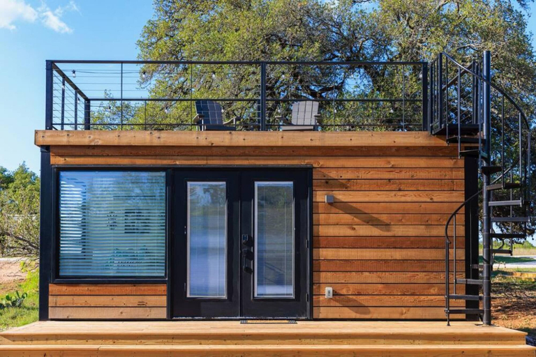 Exterior & Views 2, New Wilderness Hideout-cozy Container Home, Gillespie