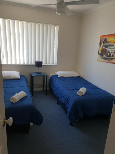 Bedroom 3, Bayviews and Harbourview Holiday Apartments, Maroochy - Mooloolaba