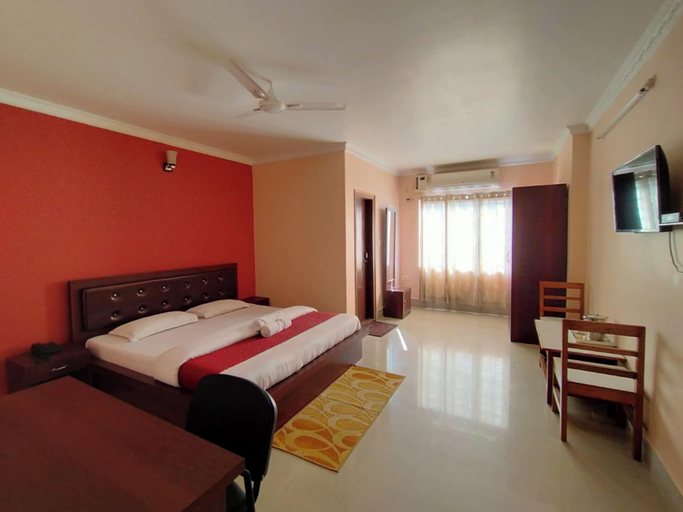 Bedroom 4, Goroomgo Crystal Inn Guwahati, Kamrup Metropolitan