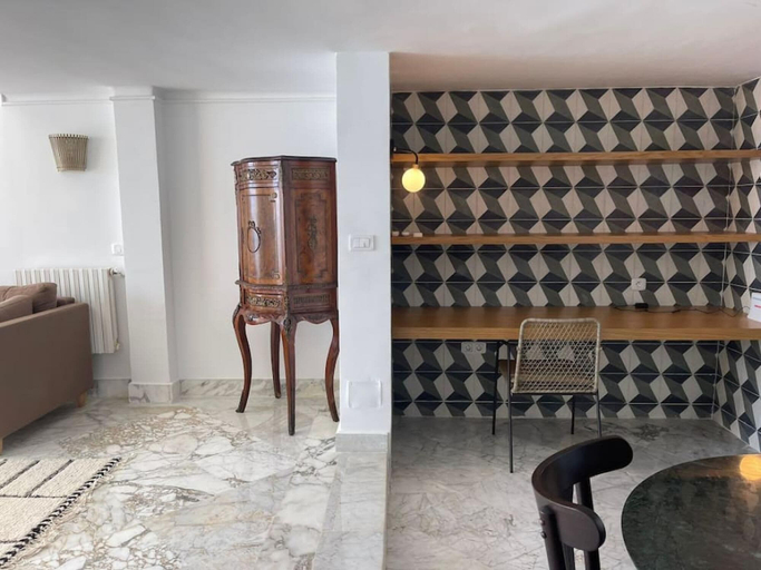 Room 5, Le Paradis Bleu Luxueux Duplex Avec vue mer, La Marsa
