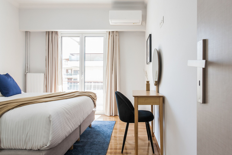 Bedroom 5, Remarkable 2BR Apartment in Paleo Faliro, Attica