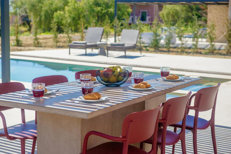 BBQ/picnic area, Villa Lilia in Ionian Islands, Ionian Islands