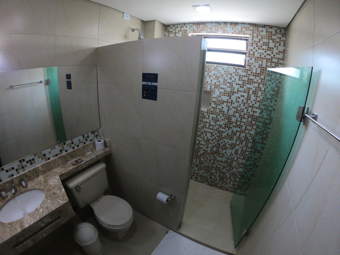Bathroom 3, Hotel Villa Brites, Mauá