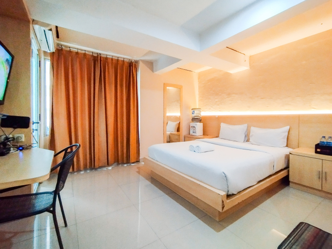 Bedroom 2, Cozy Style Studio Room at Jarrdin Cihampelas Apartment By Travelio, Bandung